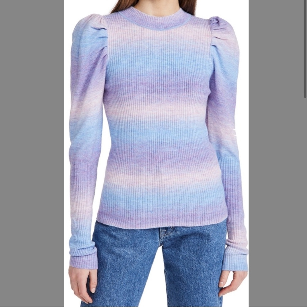En Saison mila puff sleeve sweater / Small